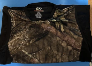 Mossy Oak Men's Sleeveless Camouflage Muscle Tee X- LARGE Size - Picture 1 of 11