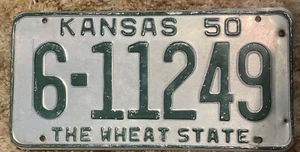 Targa Kansas The Wheat State vintage 1950 #6-11249 - Foto 1 di 7