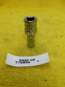 Snap-on 1/4" Antrieb 3/16" Flankenantrieb Xtra 6pt halbtiefe Steckschlüssel YTMS6 - Bild 1 von 7