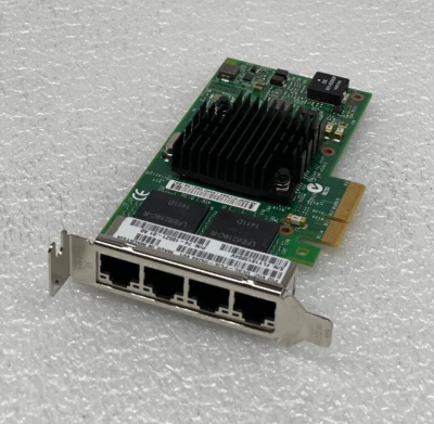 Intel 74-10521-01 Quad Port UCSC-PCIE-IRJ45 V01 Network Adapter Low Profile - Image 1 of 3