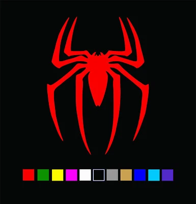 SPIDERMAN Spider Emblem Logo Vinyl Decal Die Cut Sticker
