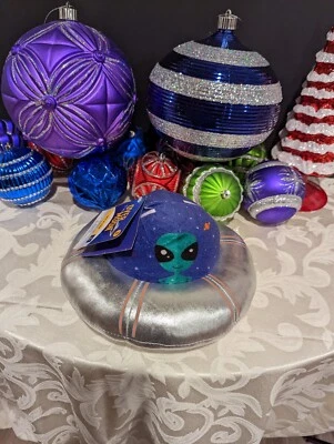 Nuevo Juguete de Peluche OVNI Sobre la Luna ALIEN Luces Sonidos Gira Nuevo Foto 1 de 2