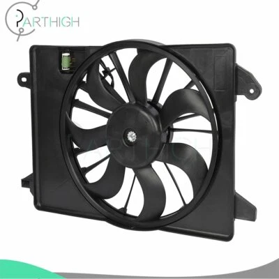 Radiator Single Cooling Fan Assembly Car Electric For 2009-2020 Dodge Charger Foto 1 de 4
