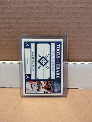 2004 Playoff Absolute Memorabilia TOTT Andruw Jones HOF ? 001/150 Tools Of Trade - Image 1 of 2