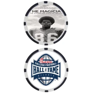 Marlin Briscoe Nebraska Omaha College Football Hall of Fame Chip - Picture 1 of 2
