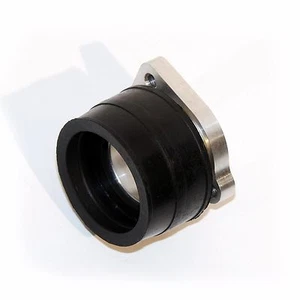 LINKERT 3-BOLT CARB MANIFOLD ADAPTER & 36-38MM SPIGOT RUBBER MIKUNI DELLORTO - Picture 1 of 8