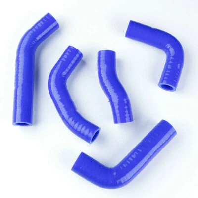 Kit de mangueras de 3 capas refrigerante radiador silicona azul para Honda XR650 XR650R 2000-2009 Foto 1 de 4