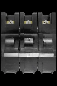 FEDERAL 10 AMP TRIPLE POLE MCB CIRCUIT BREAKER STAB-LOK WW - Picture 1 of 6
