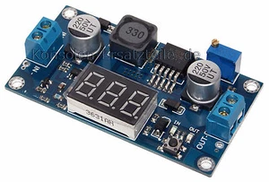 DC-DC Step Up Boost Spannungsregler Aufwärtswandler 4,5V-35V / 3A mit Voltmeter! - Bild 1 von 1