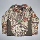 Huntworth Camouflage Pullover Shirt Mens Size Med Scent Reducing Oak Tree