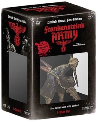 FRANKENSTEINS ARMY + Mosquito Man Figur LIMITED EDITION BLU-RAY + DVD Box NEU - Bild 1 von 2