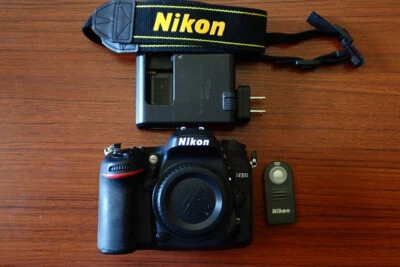Nikon D7200 24.2 MP Digital SLR Camera - Black (Body Only) - Image 1 of 4