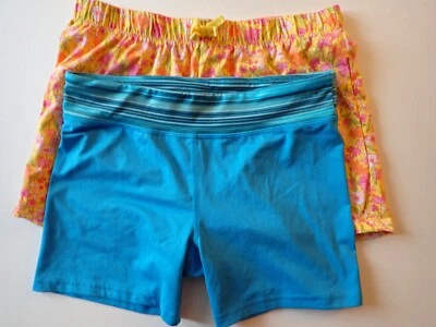 Pantalones Cortos Niñas Children's Place XXL 16 y c9 de Champion Grande 14/16 Amarillo Azul Foto 1 de 4