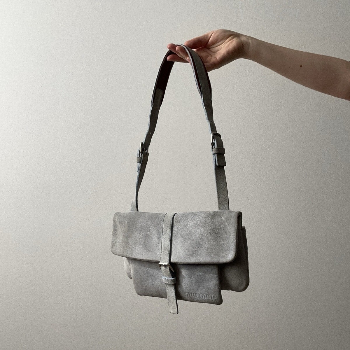 Miu Miu Suede Bags & Handbags for Women for sale | eBay