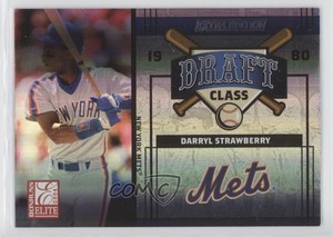 2004 Donruss Elite Extra Edition Draft Class /500 Eric Davis Darryl Strawberry
