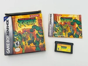 Teenage Mutant Ninja TURTLES (Nintendo Game Boy Advance GBA) autentico completo* - Foto 1 di 22