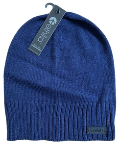 Womens Ethika beanie , Navy Blue OSFM - Picture 1 of 2
