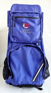 Bush Baby Baby Carrier Backpack Rucksack Pillow Cushion Toddler Carrier Blue - Picture 1 of 8