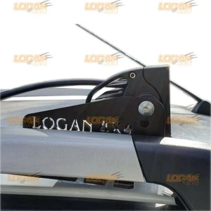 Ford Ranger Acciaio Inox LED Lightbar Supporti per Montaggio Tetto 2012-2022 - Foto 1 di 6