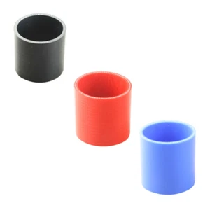 1 1.75 2 2.5 3.5 5 inch Straight Silicone Hose Turbo Intercooler Coupler Pipe - Picture 1 of 23