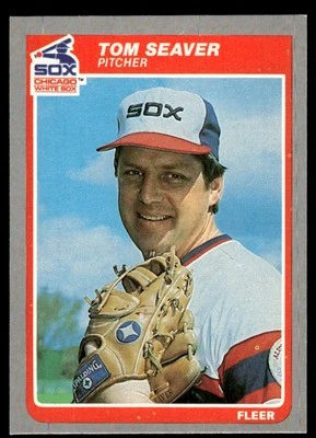 1985 Fleer Tom Seaver Chicago White Sox #526 - Image 1 of 2