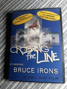 CROSSING THE LINE.(Surf).Bruce & Andy Irons Etc.DVD.Like New.Region Free(0) - Picture 1 of 8
