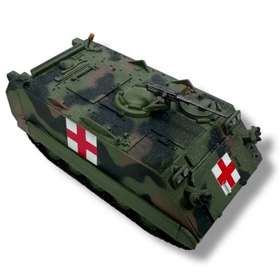Vintage M113 A2 ACAV Med Evac Army Red Cross Military 1:72 Scale Model Built - Image 1 of 4