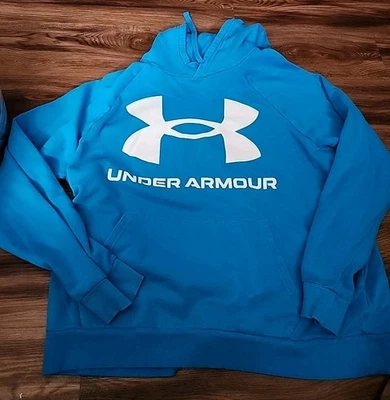 Under Armour Men's Rival Fleece Big Logo Hoodie XXL Excellent Cond - Image 1 of 3