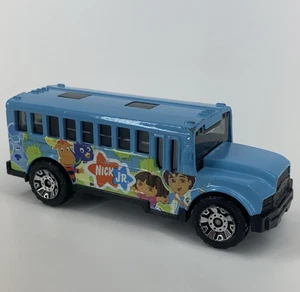 Matchbox Nick Jr School Bus 3" Diecast Model Dora The Explorer Blues Clues - Picture 1 of 10