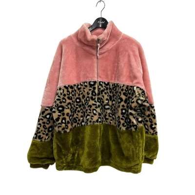 UGG Elaina Faux Fur Jacket Multi-pattern fur  Women's jacket BNWT - Image 1 of 4