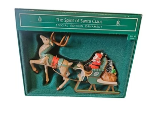Hallmark "The Spirit Of Santa Claus" Special Edition Ornament NIB (1985) - Picture 1 of 9