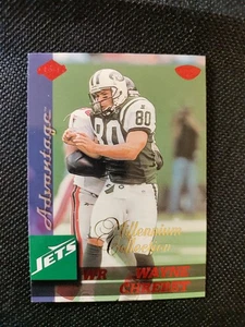 1999 Collector's Edge Millennium Collection Red Wayne Chrebet #107 Jets - Picture 1 of 2
