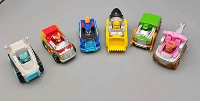 PAW Patrol The Movie True Metal Exclusive Vehicles Diecast Cars Lot of 6 Toys - Image 1 of 4