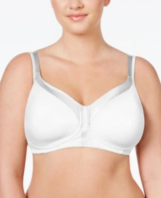 Playtex 18 Hour Silky Soft Smoothing Cool & Breathable Wireless Bra 42DDD  7227 - Image 1 of 4