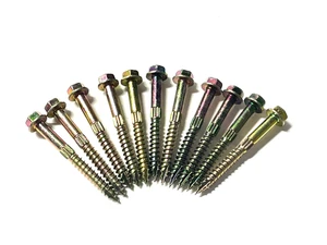 Paquete de 80 tornillos de cabeza hexagonal Simpson Strong-Tie Hold Down SUPER ANCLA 2-1/2" WS - Imagen 1 de 4