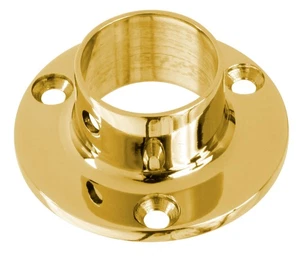 Lavi 00-500/1 Wall Flange Polished Brass Finish - Picture 1 of 1
