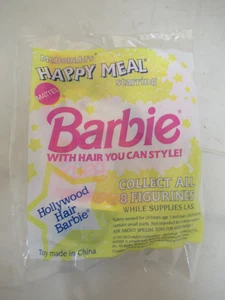 1992 McDonald's Happy Meal Toy HOLLYWOOD HAIR BARBIE - Sealed in Package - Picture 1 of 2