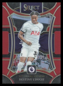 2023-24 Panini Select Premier League Red #188 Destiny Udogie Tottenham Hotspur - Picture 1 of 2