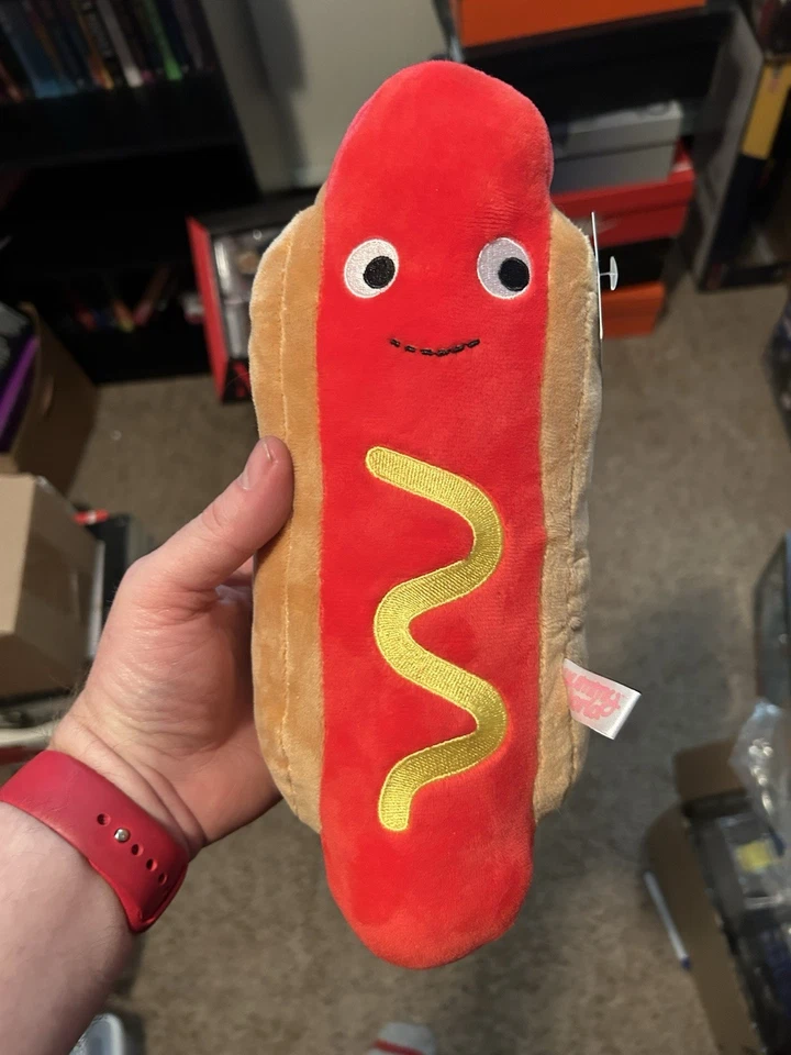 Kidrobot Yummy World Hot Dog 10 Inch Plush DESIGNER Plushies Quality