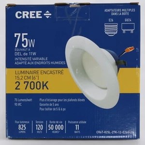 Cree Lighting 6-inch LED Downlight 75W (Untested) - Picture 1 of 3
