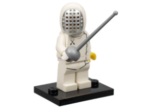 LEGO FENCER MINIFIGURA CMF Serie 13 minifigura del set 71008 col13-11 - Imagen 1 de 2