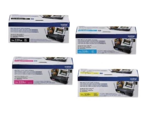 Brother TN-339BK TN-339C TN-339M TN-339Y Full Toner Set HL-L9200CDW MFC-L9550CDW - Picture 1 of 1