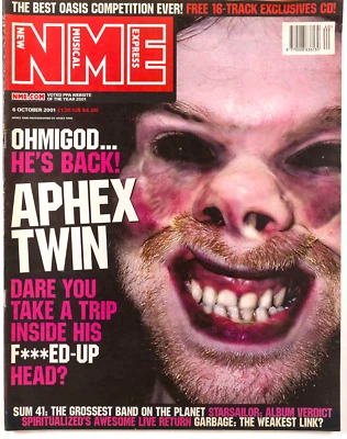 APHEX TWIN Spiritualized GARBAGE Sum 41 Pulp NME magazine 6 October 2001 Streets - Image 1 of 4