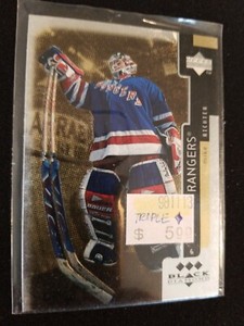 MIKE RICHTER 1997-98 Black Diamond Triple #4 New York Rangers