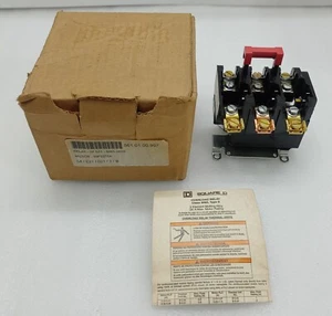 Square D 9065SE05 Series A Overload Relay Type S 600VAC 3-Phase 3-Pole (LOT OF 3 - Picture 1 of 10