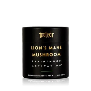 Teelixir Hongo Melena de León - 50g - Activación Cerebro/Estado de ánimo - Imagen 1 de 2