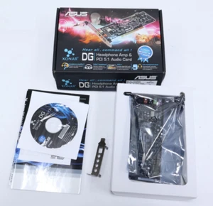 Asus Xonar DG PCI 5.1 Sound Card & Headphone Amplifier 90-YAA0K0-0UAN0BZ - Picture 1 of 9