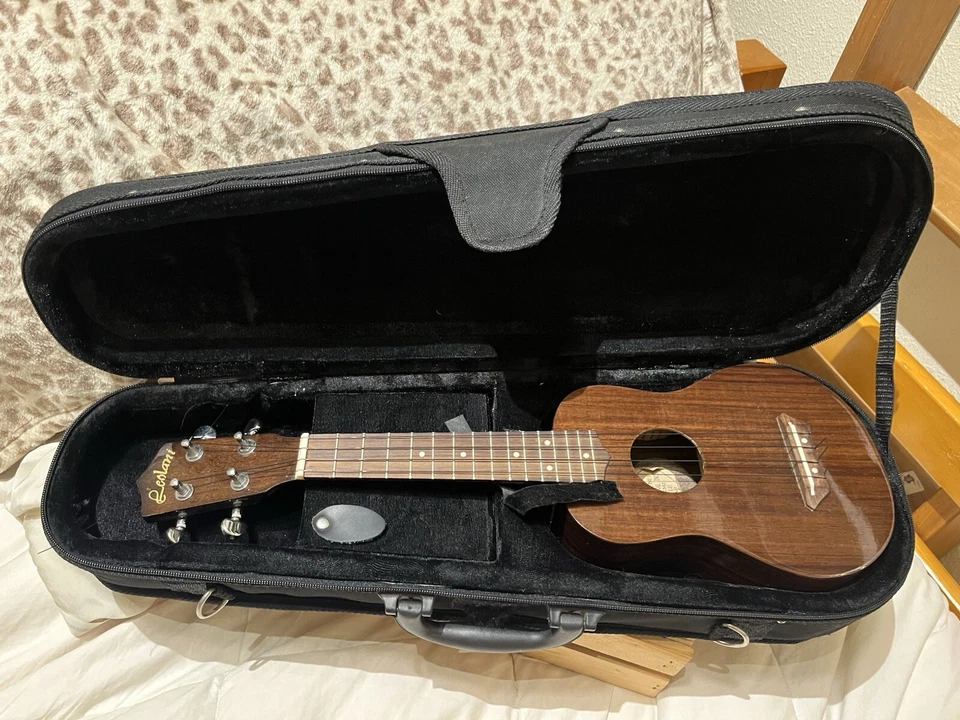 Ukelele Leolani de Honolulu Hawaii. Los sintonizadores necesitan baterías. Tiene cuerdas nuevas.  Foto 1 de 4