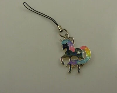 large oversize mood Unicorn cell phone or purse charm strap  - Image 1 of 4