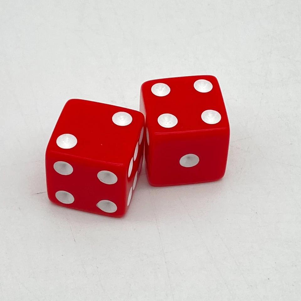 Repuestos Monopoly Target 2 dados rojos y blancos 2021 Foto 1 de 1